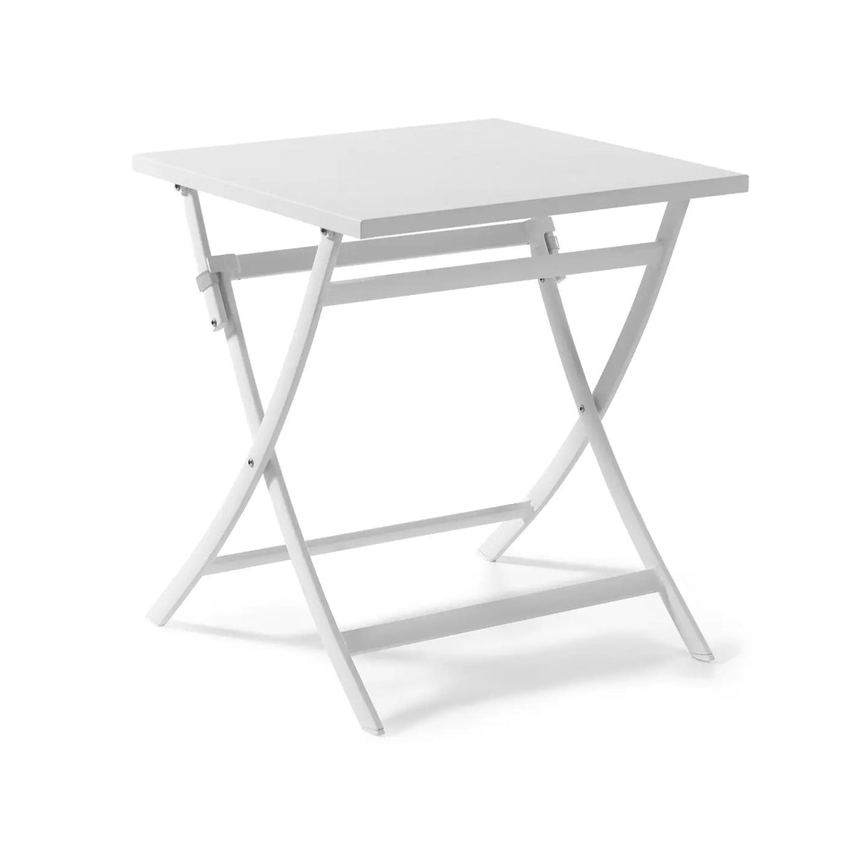 Table de jardin en teck et aluminium - Style moderne