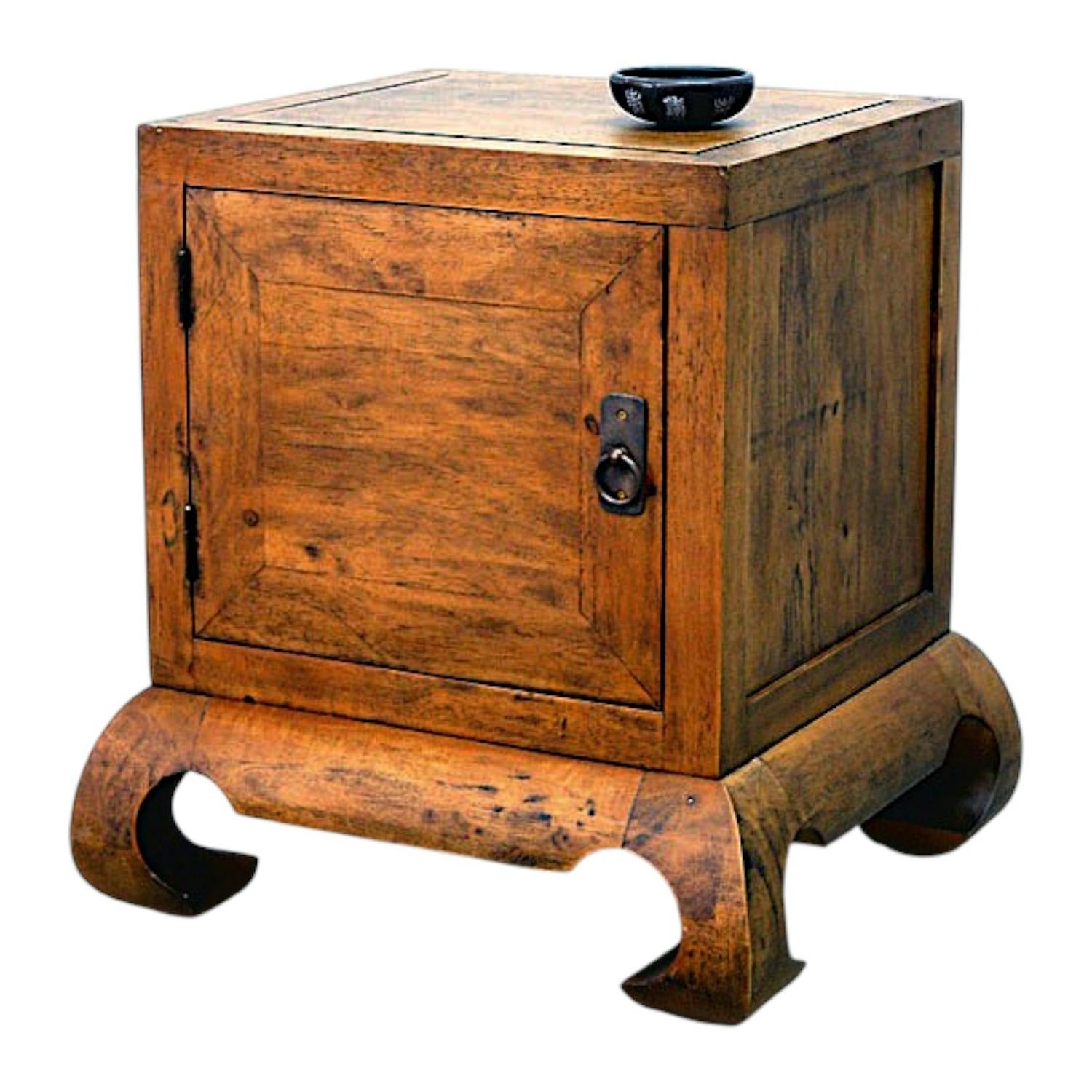 Bouts de canapé Opium Élégant en Bois Massif 55x50x55cm | LIGNART
