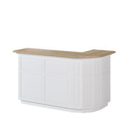 Bar Design Haut Chêne Massif et Blanc | Chêne LIGNART