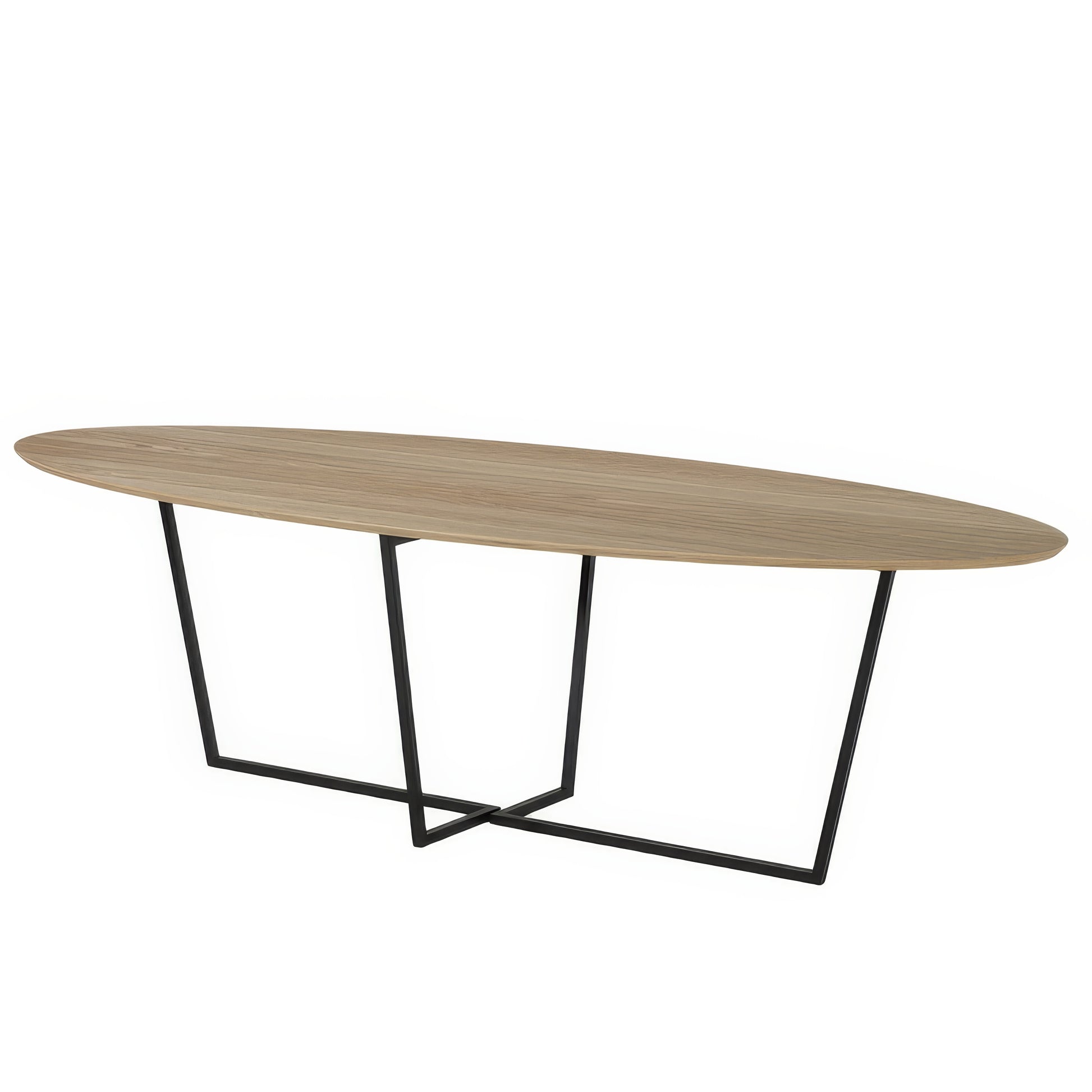 Table Ovale Design Chêne clair 10 personnes | Chêne LIGNART