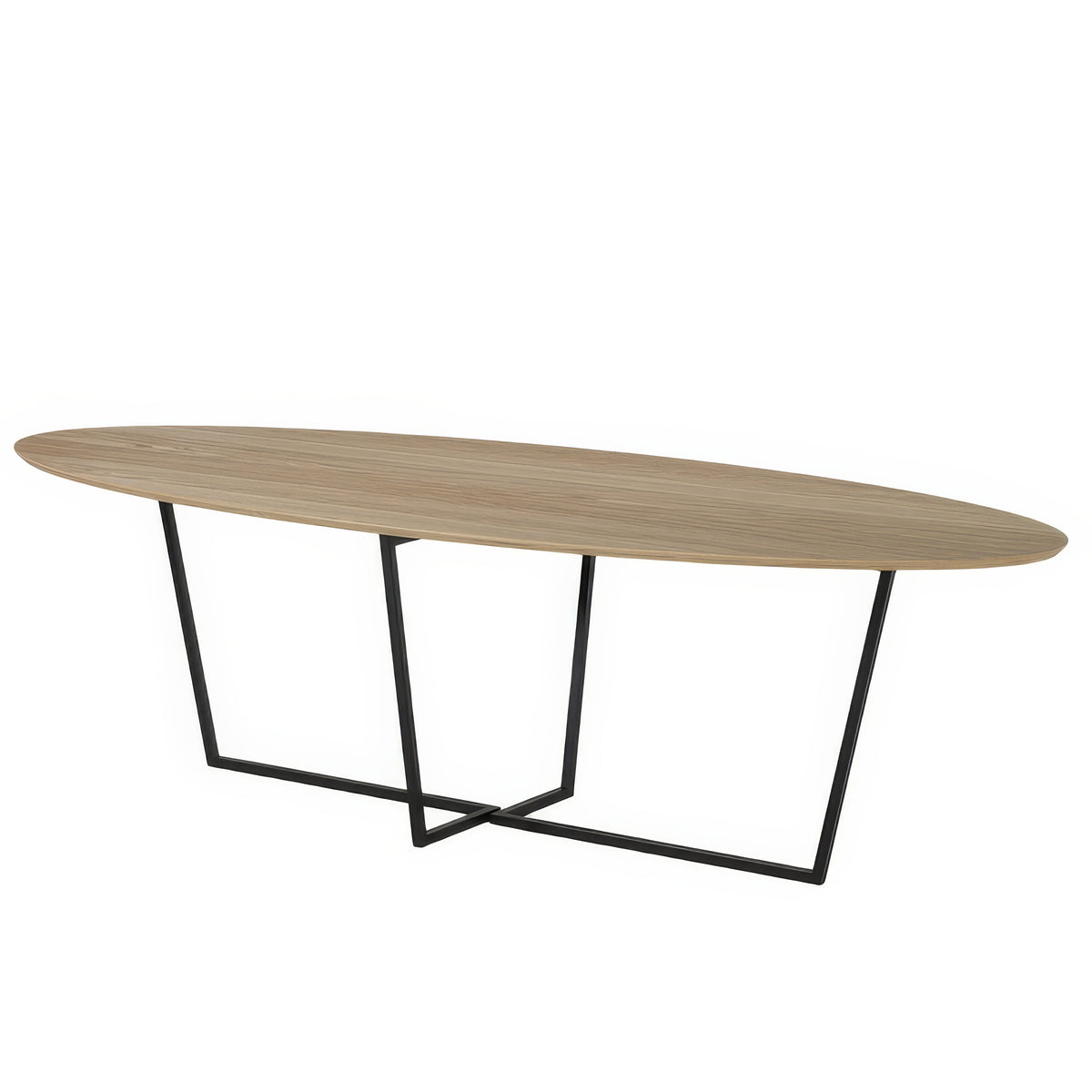 Table Ovale Design Chêne clair 10 personnes | Chêne LIGNART