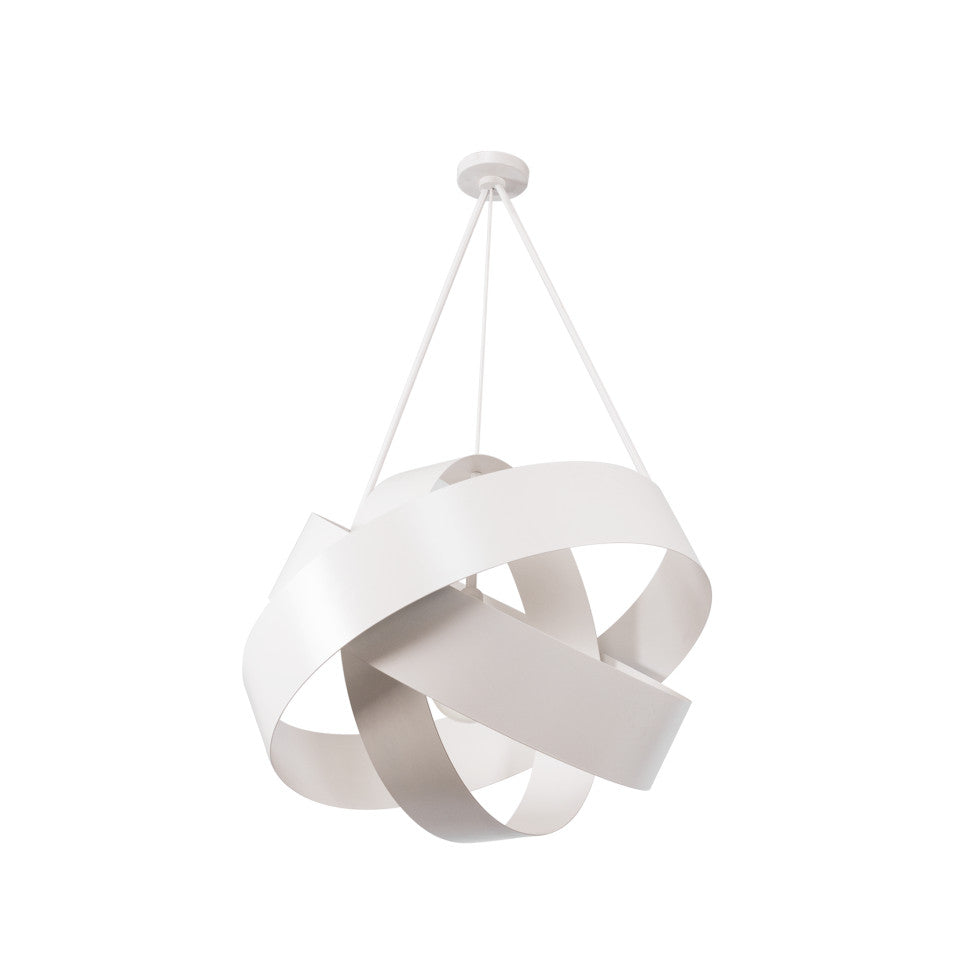 Suspension Sculpturale Blanche | LIGNART - Style contemporain