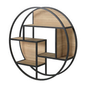 Étagère ronde design mural | Chêne LIGNART