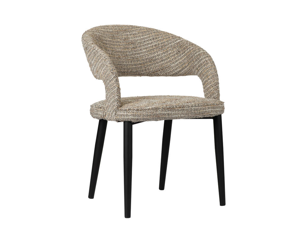 Chaise Souffle de Élégance Sable Luxueuse - Style contemporain