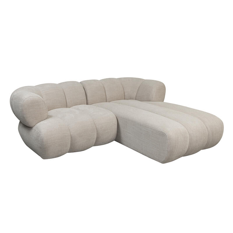 Canapé 2.5 Places New York Right Lounge Beige  | Pole to Pole – Beige