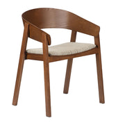 Edo Wooden Armchair Black  | Pole to Pole – Reddish