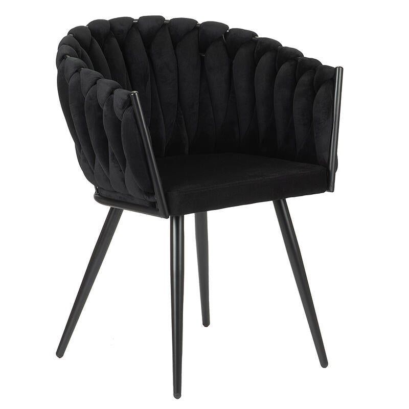 Wave Chair Beige  | Pole to Pole – Black