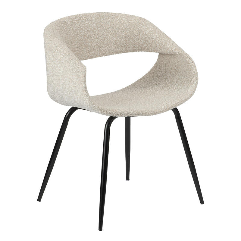 Whale Chair Retro  | Pole to Pole – White Pearl