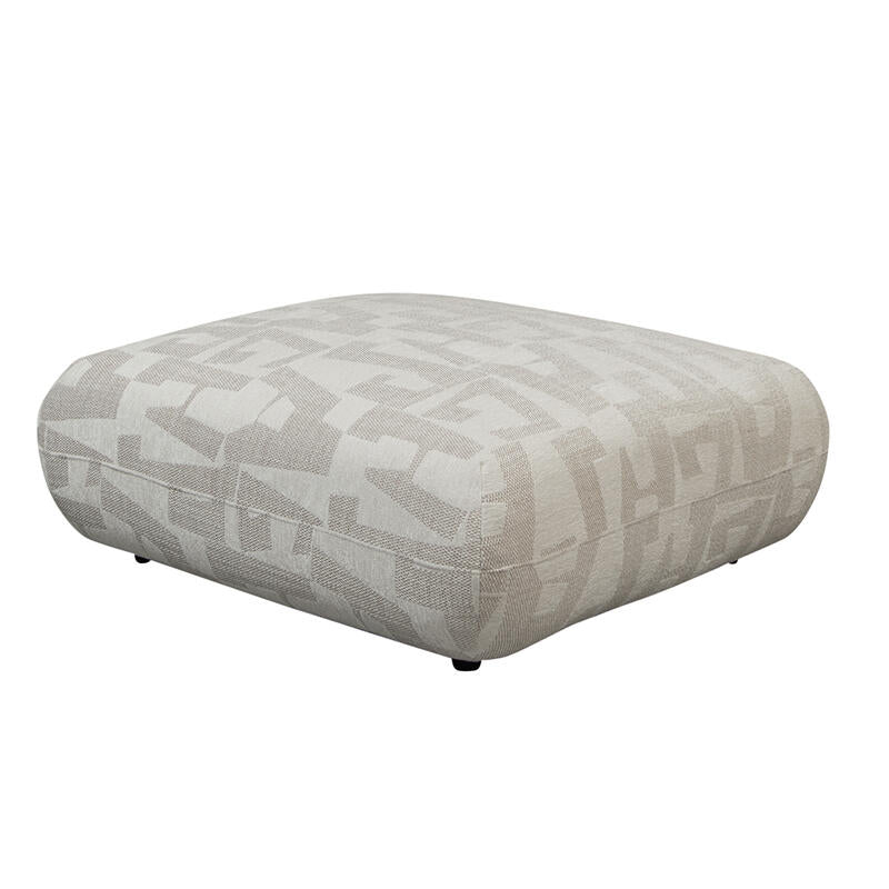 Pouf Amsterdam Latte  | Pole to Pole – Glyphes Blancs