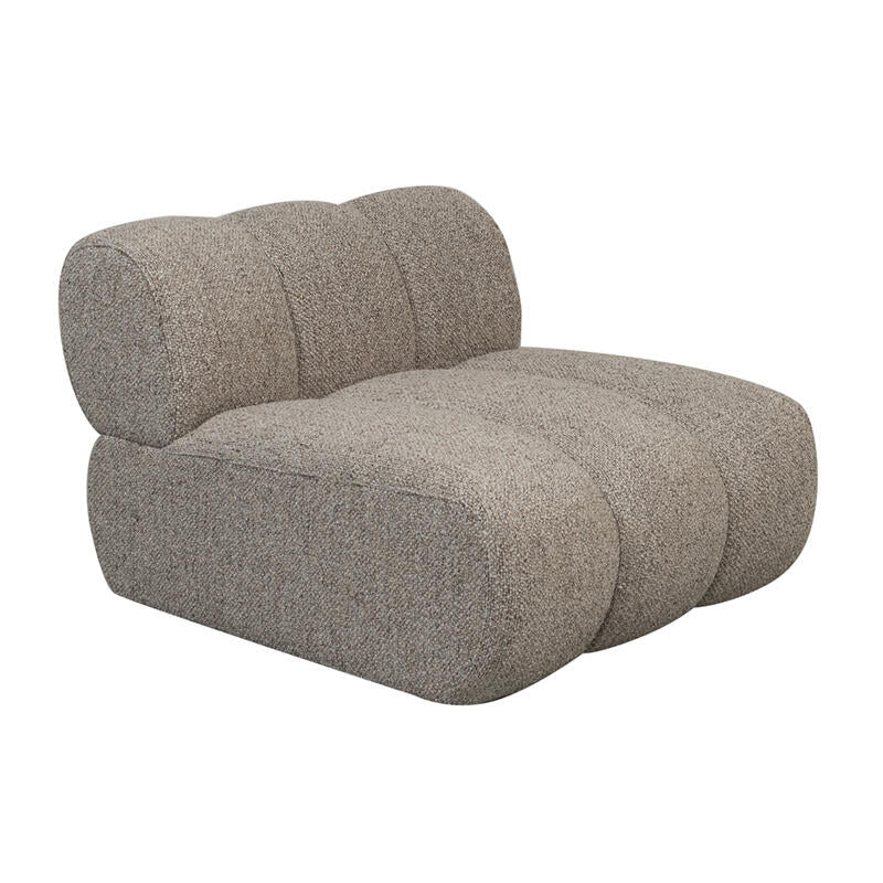 Canapé Élément Central New York Beige  | Pole to Pole – Bouclé Sable