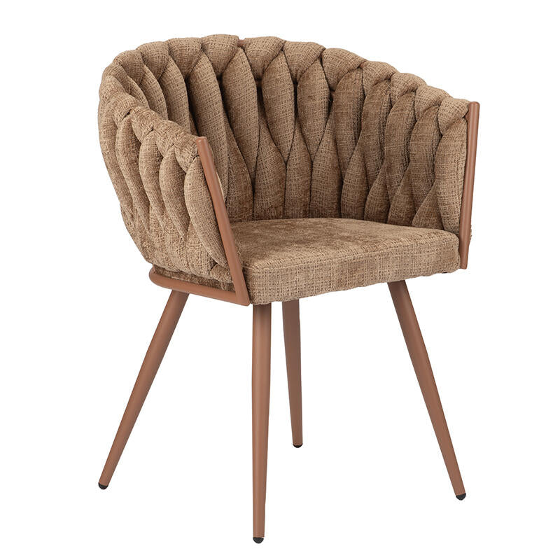 Wave Chair Beige  | Pole to Pole – Caramel