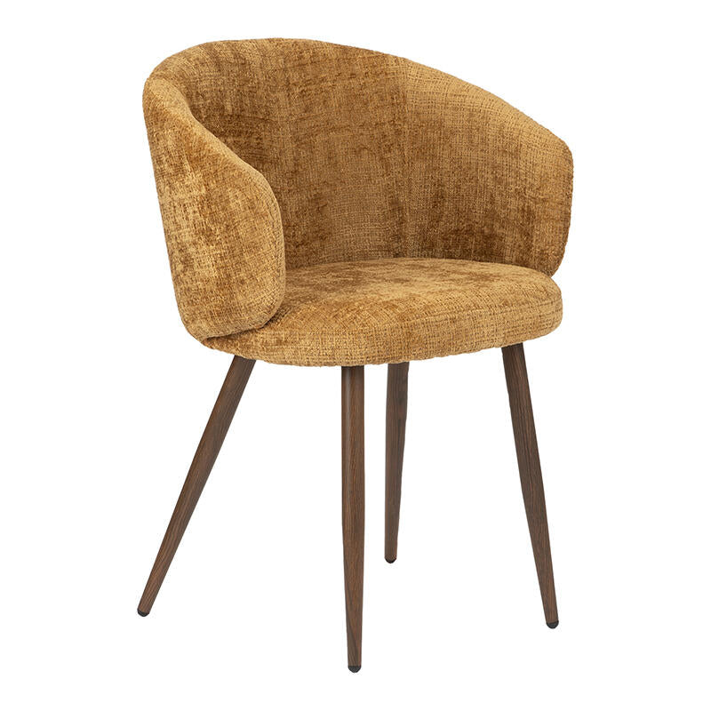 Luna Chair Caramel  | Pole to Pole – Gold