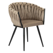 Wave Chair Caramel  | Pole to Pole – Sand White