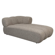 Canapé Méridienne Droite New York Beige  | Pole to Pole – Bouclé Sable