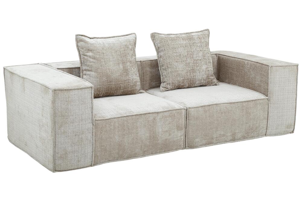 Boneless Sofa Nomad Two Seater Cream  | Pole to Pole – Crème