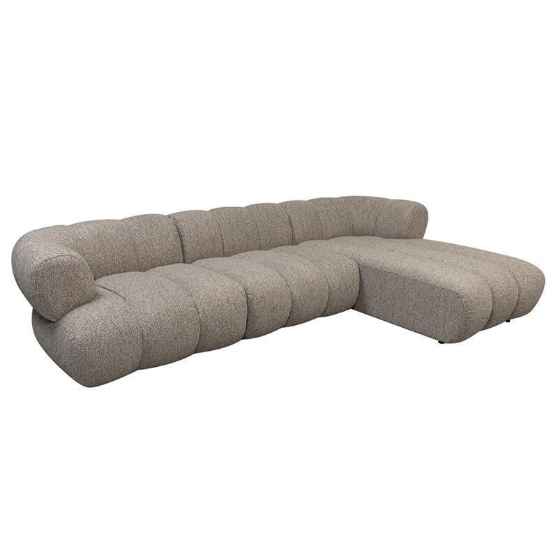 Canapé 4 Places New York Right Lounge Beige  | Pole to Pole – Bouclé Sable