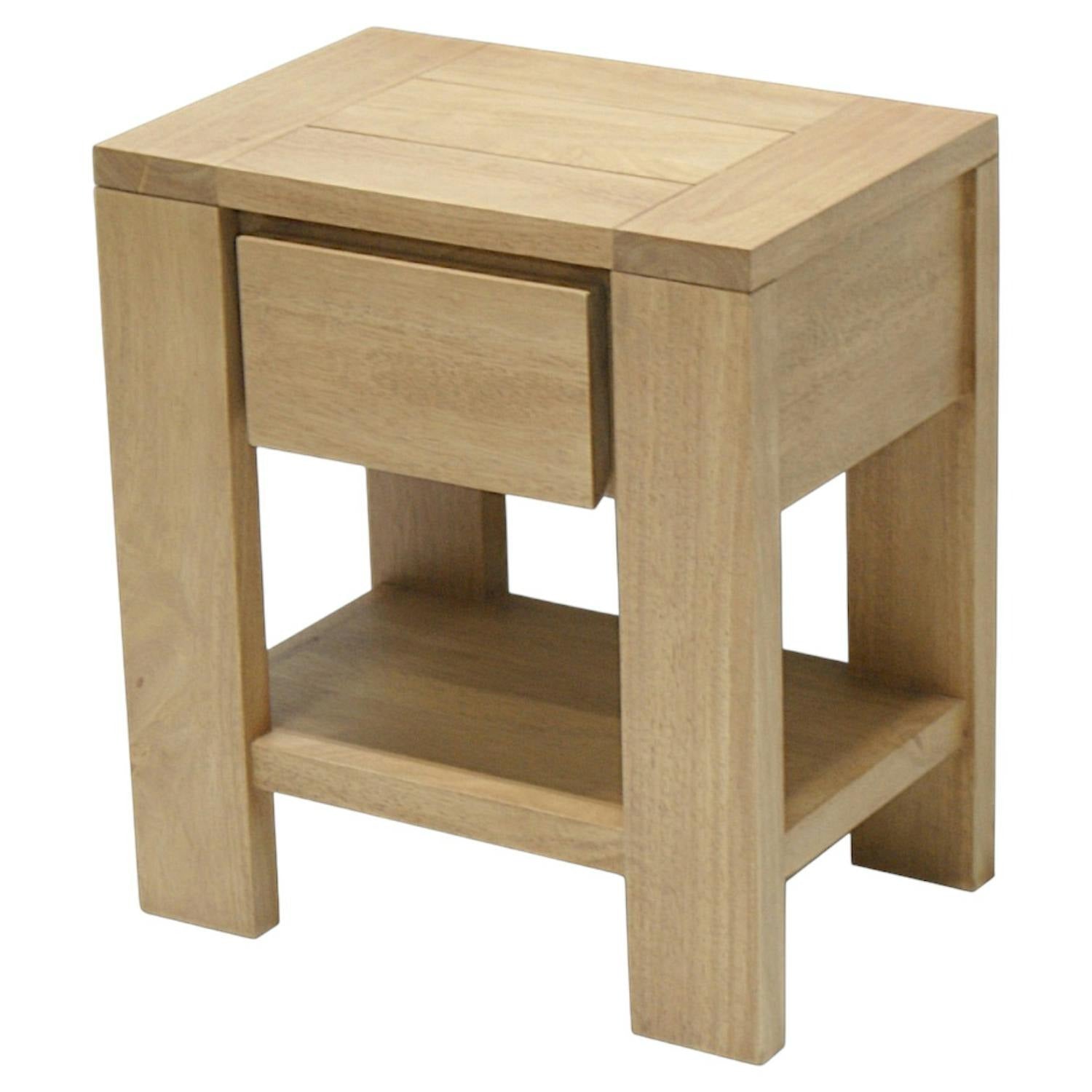 Bouts de canapé Chevet Compact en Bois Massif 45x30x50cm | LIGNART
