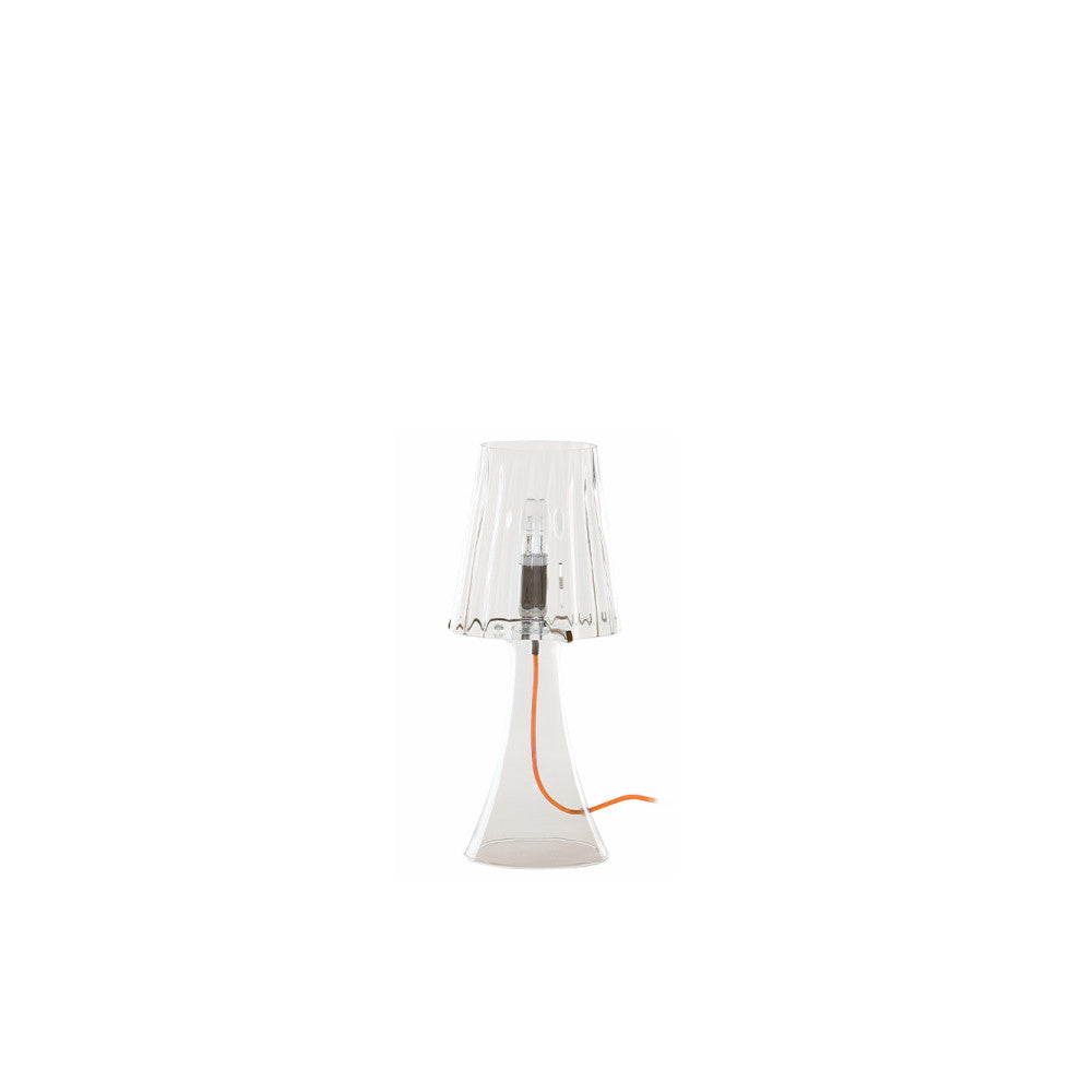 Lumière Éthérée | Lampe de Table Transparente | LIGNART - Style épuré
