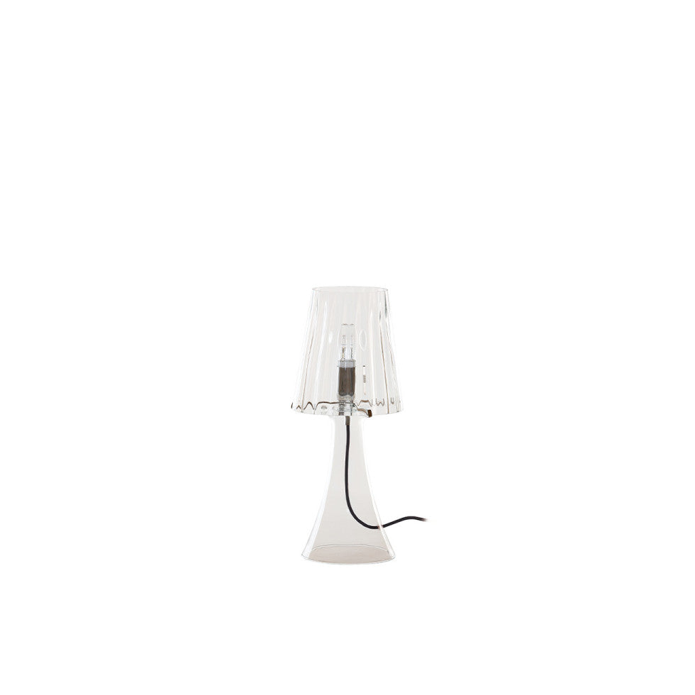 Lumière Éthérée | Lampe de Table Transparente | LIGNART - Style épuré