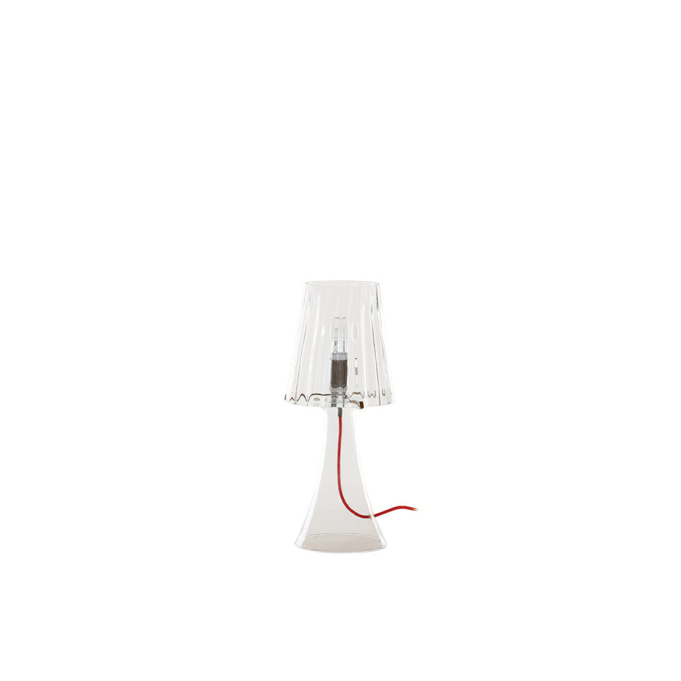 Lumière Éthérée | Lampe de Table Transparente | LIGNART - Style épuré