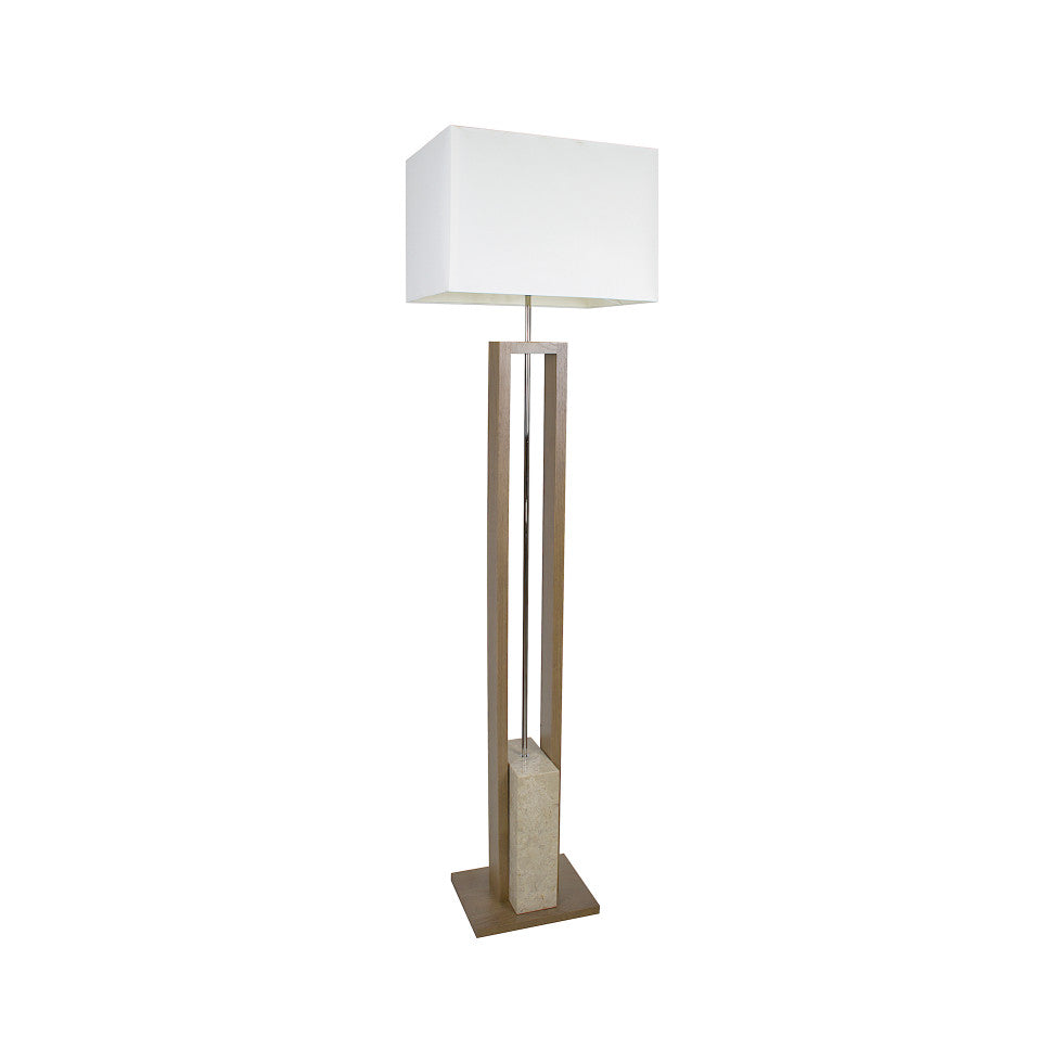 Harmonie Lumineuse | Lampadaire Contemporain Boisé | LIGNART - Style scandinave épuré