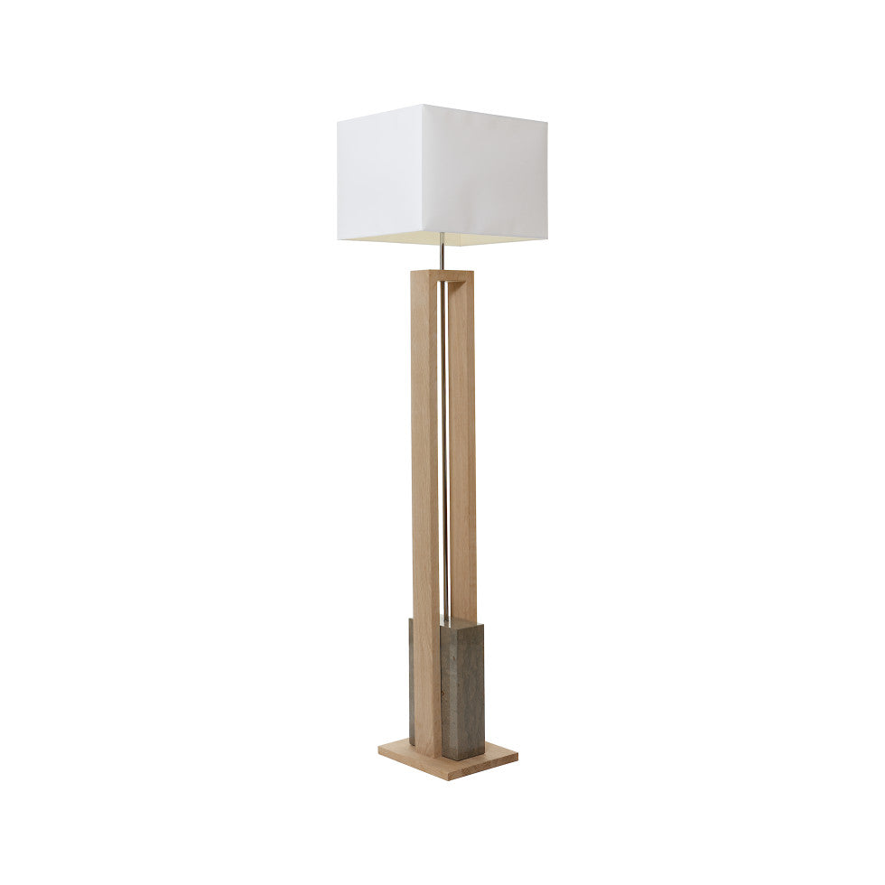 Harmonie Lumineuse | Lampadaire Contemporain Boisé | LIGNART - Style scandinave épuré