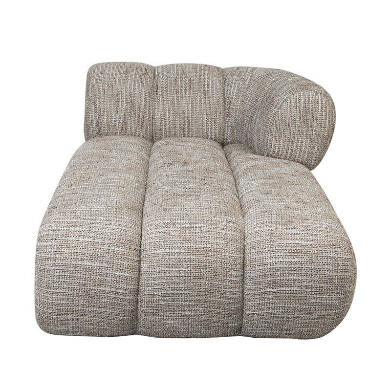 Canapé Méridienne Droite New York Bouclé Sable  | Pole to Pole – Coco