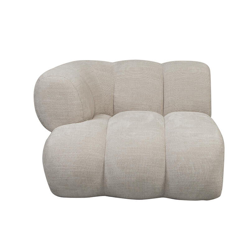 Canapé New York Avec Accoudoir Gauche Beige  | Pole to Pole – Beige