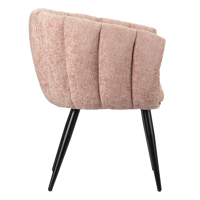 Breeze Chair Latte  | Pole to Pole – Pastel Pink