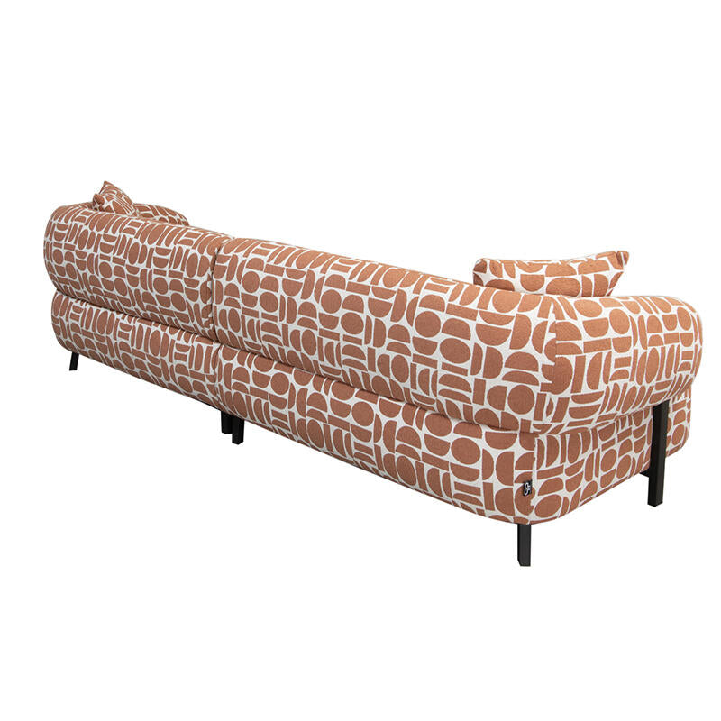 Canapé 3 Places Kathmandu Amon Natural  | Pole to Pole – Amon Terracotta