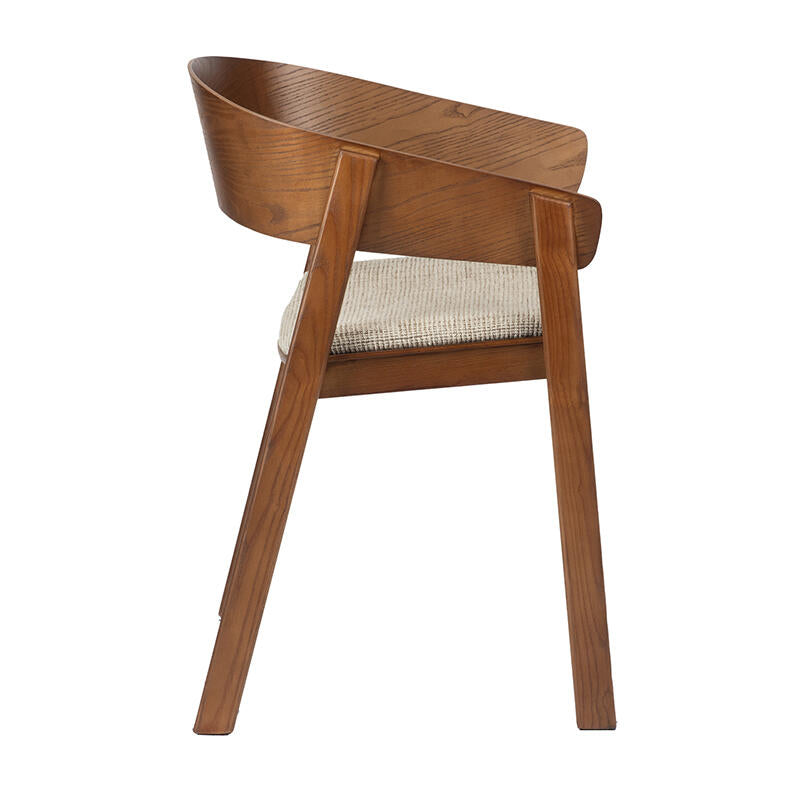Edo Wooden Armchair Black  | Pole to Pole – Reddish