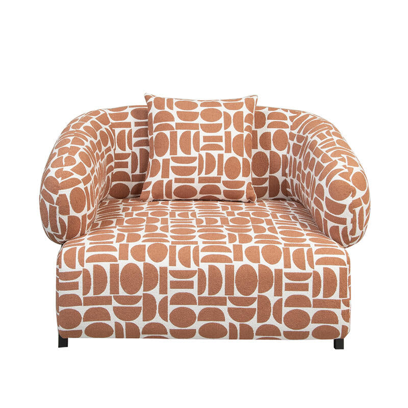 Fauteuil Lounge Kathmandu Amon Terracotta  | Pole to Pole – Amon Terracotta