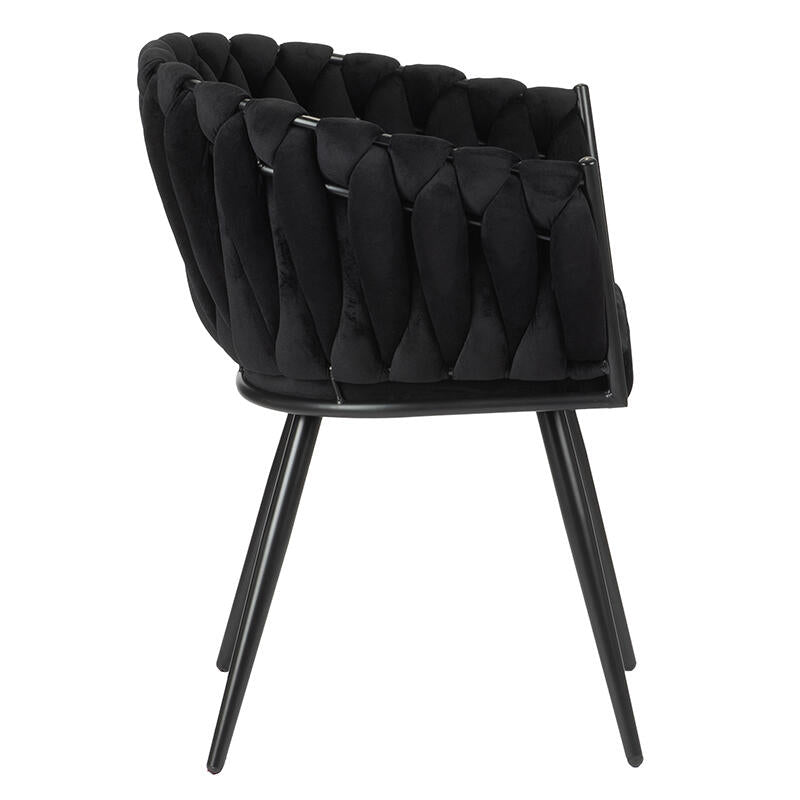 Wave Chair Beige  | Pole to Pole – Black