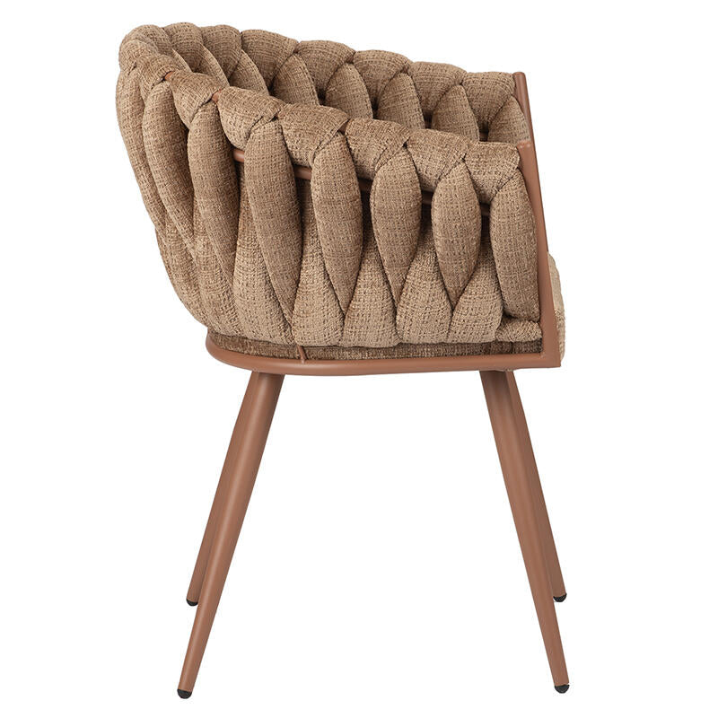 Wave Chair Beige  | Pole to Pole – Caramel
