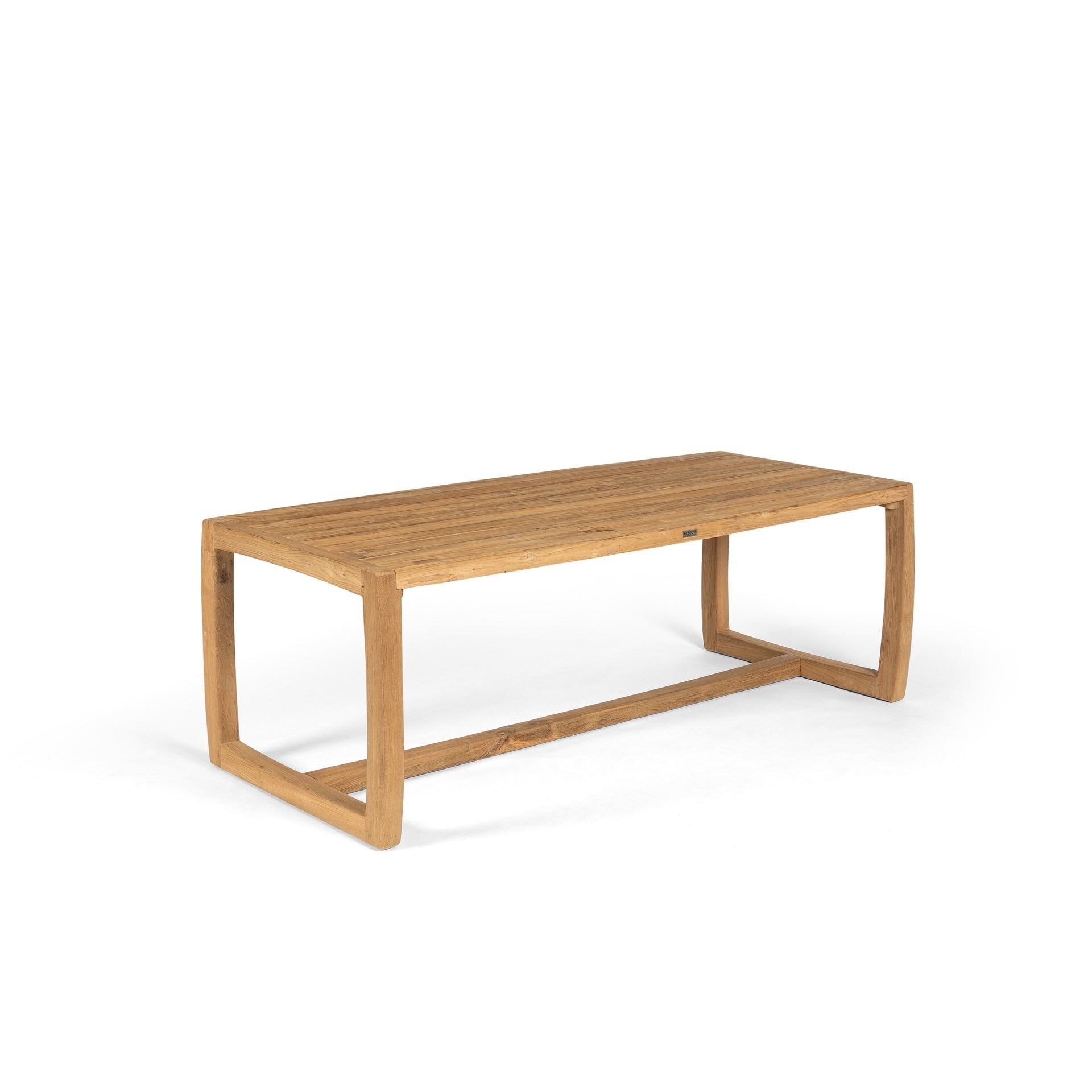 Table de jardin en teck recyclé - Raffinée et éco-responsable