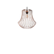 Lumière Sculpturale Cuivrée Aérienne | LIGNART - Style contemporain