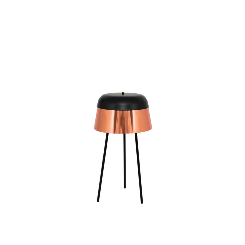 Table d'Appoint Métal Cuivre | Élégance Graphique LIGNART - Style moderne