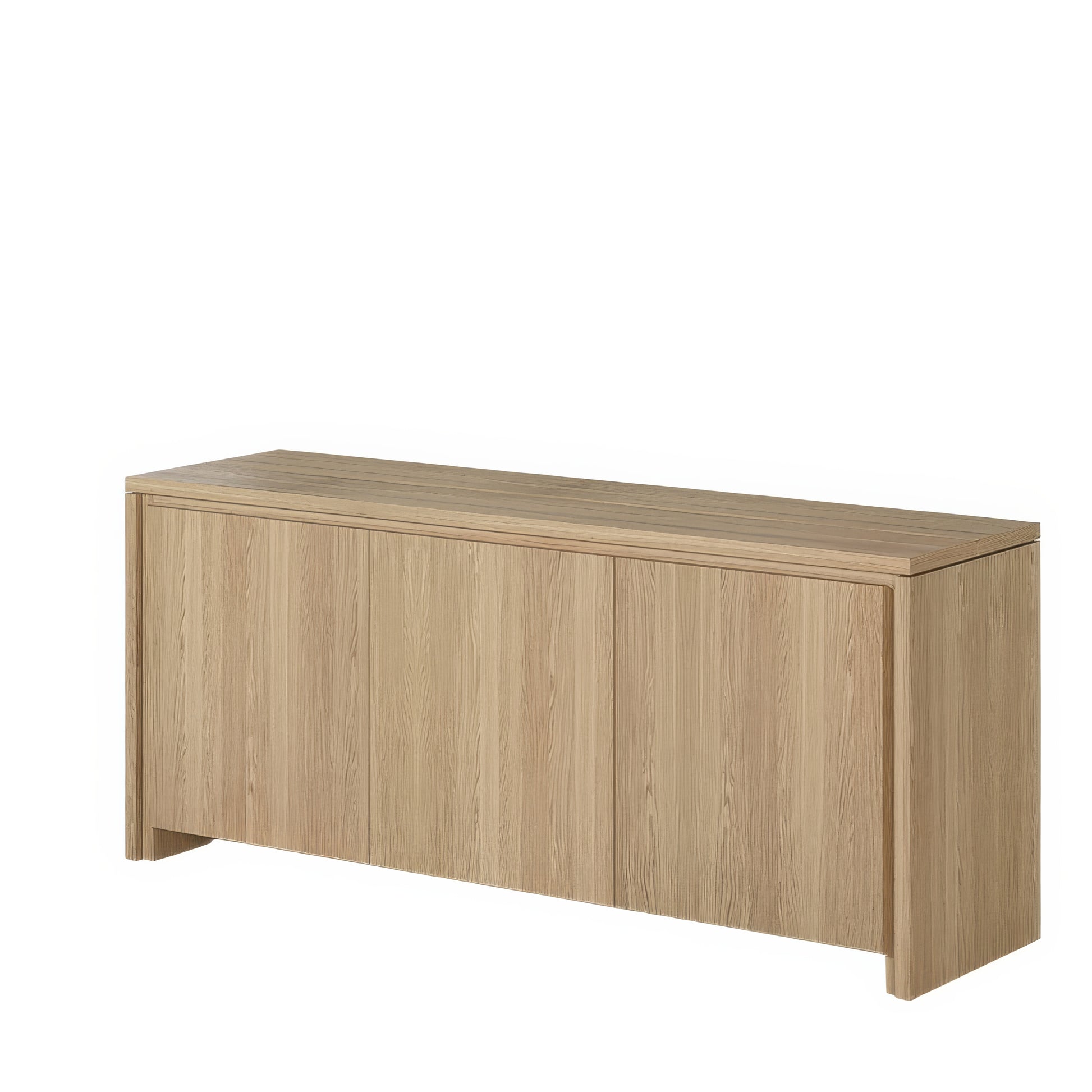 Buffet Chêne Massif Clair 3 Portes | Chêne LIGNART