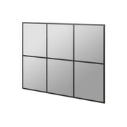 Décoration murale design métal verre noir | Chêne LIGNART