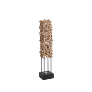 Essence Formelle en Bois et Métal | LIGNART - Style abstrait contemporain