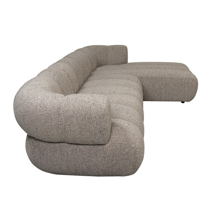 Canapé 4 Places New York Right Lounge Beige  | Pole to Pole – Bouclé Sable