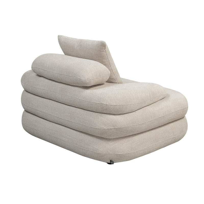 Fauteuil Lounge Cairo Beige  | Pole to Pole – Beige