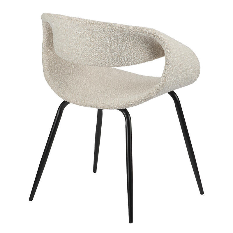 Whale Chair Beige  | Pole to Pole – White Pearl