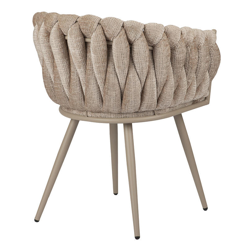 Wave Chair Beige  | Pole to Pole – Cream