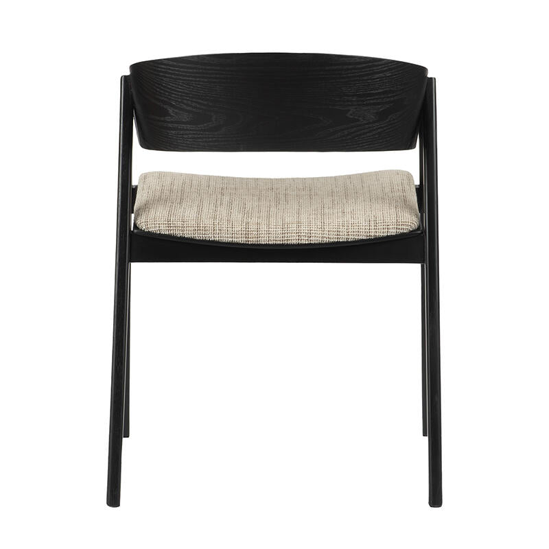 Edo Wooden Armchair Black  | Pole to Pole – Black