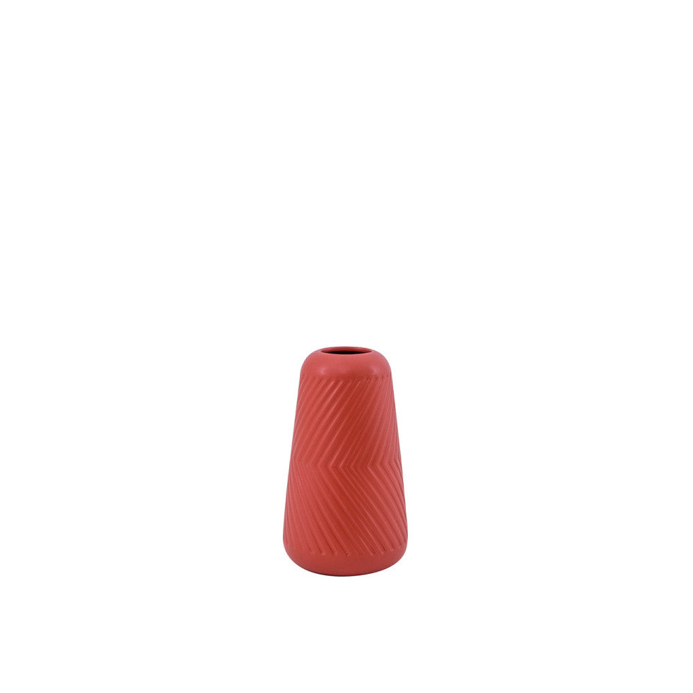 Élégance Géométrique Rouge | LIGNART - Style moderne