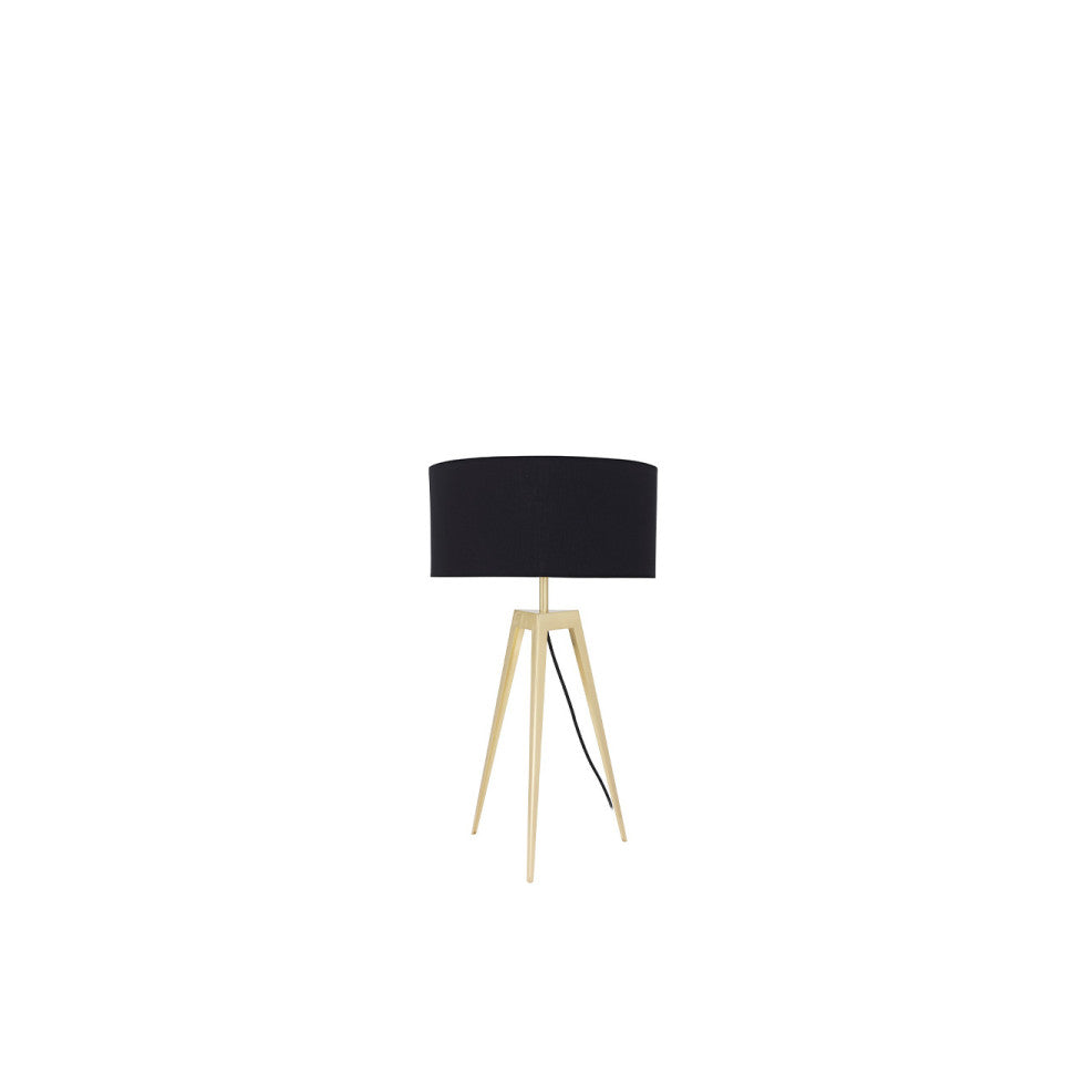 Éclat Noir et Or | Lampe de Table Raffinée | LIGNART - Style contemporain