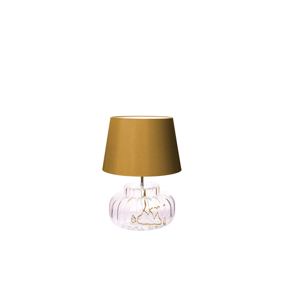 Lueur Dorée Ovale | Lampe de table Élégante | LIGNART - Style contemporain