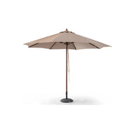 Parasol en bois taupe élégant - Style lignart
