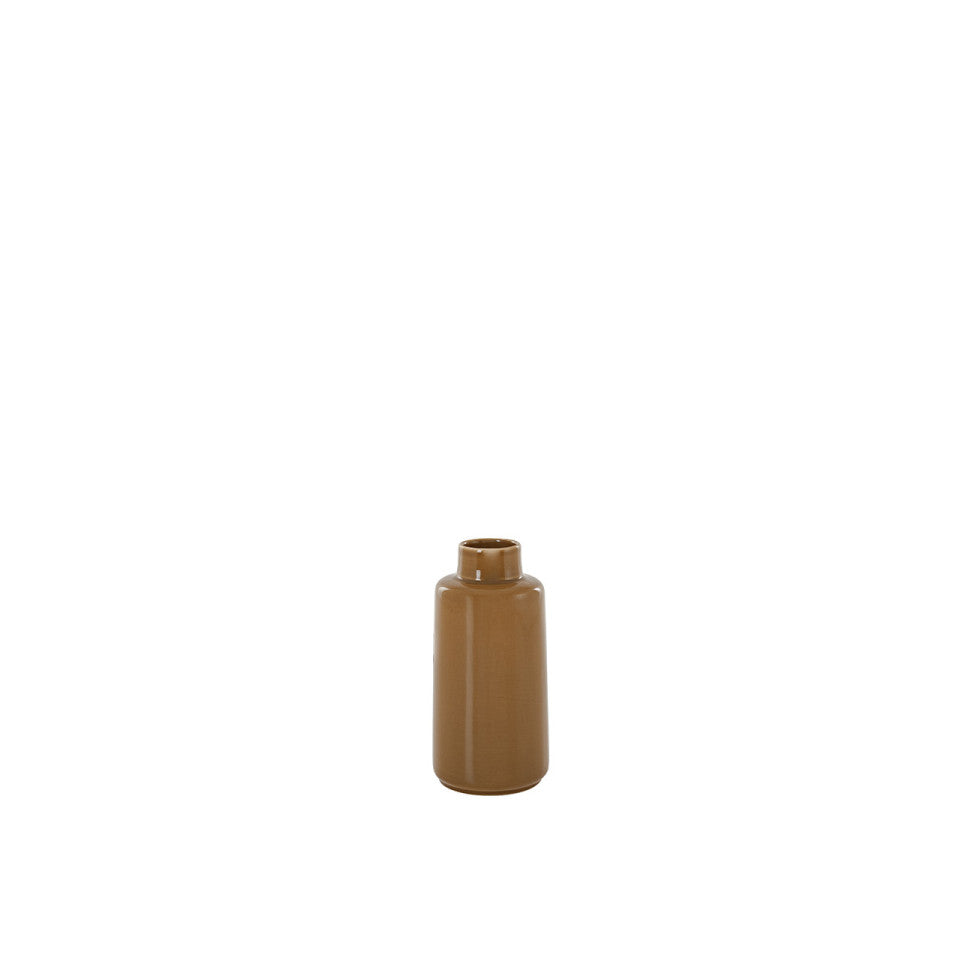 Éclat Solaire | Vase Cylindrique Jaune | LIGNART - Style contemporain